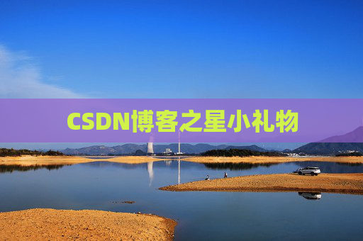 CSDN博客之星小礼物